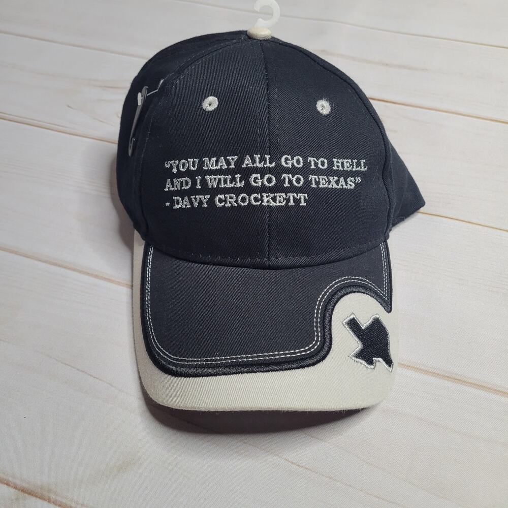 Rock Point Authentic Collection Adjustable 2004 Davy Crockett Texas Hat New